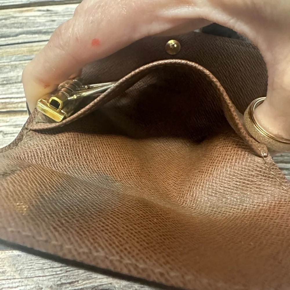 LOUIS VUITTON Monogram Multiples 4 Ring Key Holder​​​